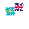 Kazakhstan UK Flag British Kazakh