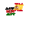 Kenya Spain Flag Spanish Kenyan