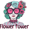 Flower Power Lady