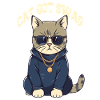 Got Swag Cat with Sunglasses