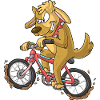 Biker Dog / Biking Dog