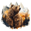 Bear and Mountains Hiking