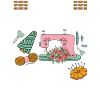 Löcher Nähen Geschenkidee Superkraft
