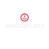 Ankerplatz Büsum roter Anker