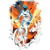 Downhill Biker Mountain Bike
