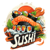 Elegant sushi selection