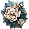 Fleurs blanches
