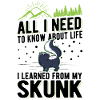 Skunk Spruch Stinktier