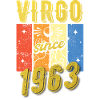 Virgo 1963 Zodiac Birthday Gift