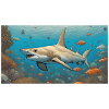 Shark Comic Illustration