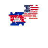 Cambodia USA flag Cambodian