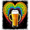 partying beer sheba birthday present