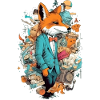 Zazou the fox