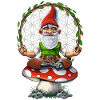 Gnome Mushroom Meditation