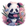 Fleurs de panda