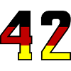 42 Symbole numérique Allemagne