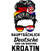 Deutsche Kroatin Kroatisch Geschenk