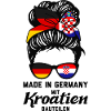 Deutsche Kroatin Kroatien Geschenk