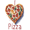 I love pizza