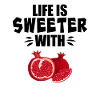 Life Is Sweeter With Pomegranate