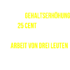 Gehaltserhöhung erhalten Arbeit Dankbarkeit
