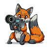 Fotogener Fuchs
