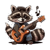 Raccoon Rocker