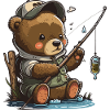 Ours de pêche
