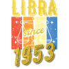Libra 1953 Zodiac Birthday Gift