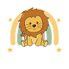 Crèche j’arrive! Lion