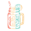 Retro Lemonade Lemonade Vendeur