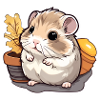 Niedlicher russischer Zwerghamster | Niedlicher Hamster