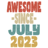 2023 July Birthday Retro
