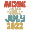 2022 July Birthday Retro
