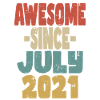 2021 July Birthday Retro