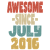 2016 July Birthday Retro