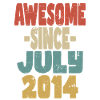 2014 July Birthday Retro