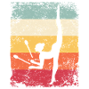 Gymnast Legs Gymnastique Rythmique Rétro