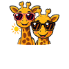 Große Schwester Giraffe