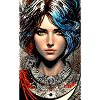 Woman | Face | Girls | Anime | mystical