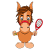 TENNIS - PFERD - PONY