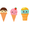 Lustiges Eis