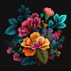 Botanicals Flower Pattern