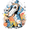 Libo the blue dog