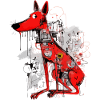 Loko le chien rouge