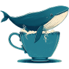 Whale in teacup