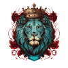 Majestätischer Löwe