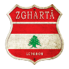 Zgharta Liban Armoiries Drapeaux Design