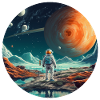 Spaceman Around Space, Astronauts Gift