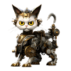 Chat Steampunk